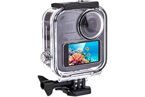 KETOPKIN Touchscreen Waterproof Case for GoPro MAX 360 (2025) Camera,25M/82FT Underwater Diving Protective Shell for Go Pro Max 360 2025 Accessories (Not Compatible with Gopro MAX 360 2019/MAX 2)