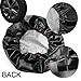 EIGIIS Universal Soft Spare Tire Cover for Hummer H3, Leather Waterproof Dust-Proof Thicken Wheel Protectors Covers (17 in (32