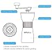 SimpleTaste Hand-Crank Coffee Grinder with Ceramic Burr - Manual coffee Mill with Adjustable Coarseness Screw
