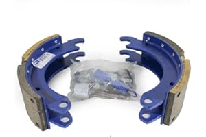 Trailer Parts Pro 12-1/4"x4" P Q Style Air Brake Shoe/Linings with Repair Kit (BP22-017)