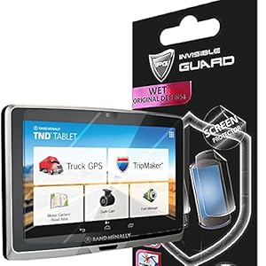 Image of For Rand McNally TND 70 ( 7" dashboard tablet ) Screen Protector Film with Lifetime Replacement Warranty Invisible Protective Screen Guard - HD Quality / Self-Healing / Bubble -Free By IPG