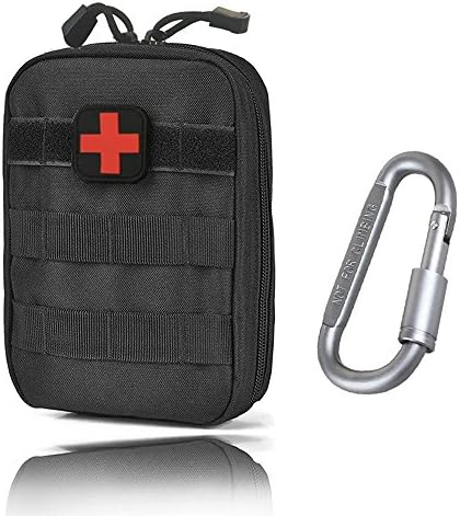 ZJtech EMT Pouch - Tactical MOLLE Medical First Aid IFAK Bag Utility Pouch