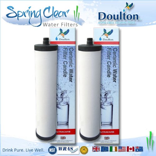 2 Replacement UnderSink Water Filters Pack Franke Triflow Compatible