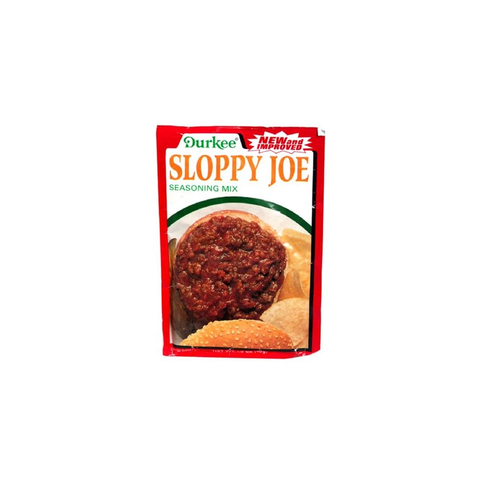 Durkee Sloppy Joe Seasoning Mix, 1.5 Ounce Packets (Pack of 18) on
