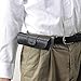 M-world Leather-Tone, Snap, Belt Loop, Soft-case, Eye Glasses Case (Black)