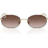 Ray-Ban Rb3767 Oval Sunglasses for Men for Women