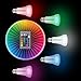 KOBRA LED Bulb Color Changing Light Mega Bright RGBW 10W with Remote Control Bright White or 16 Different Color Choices Smooth, Flash or Strobe Mode - Premium Quality & Energy Saving