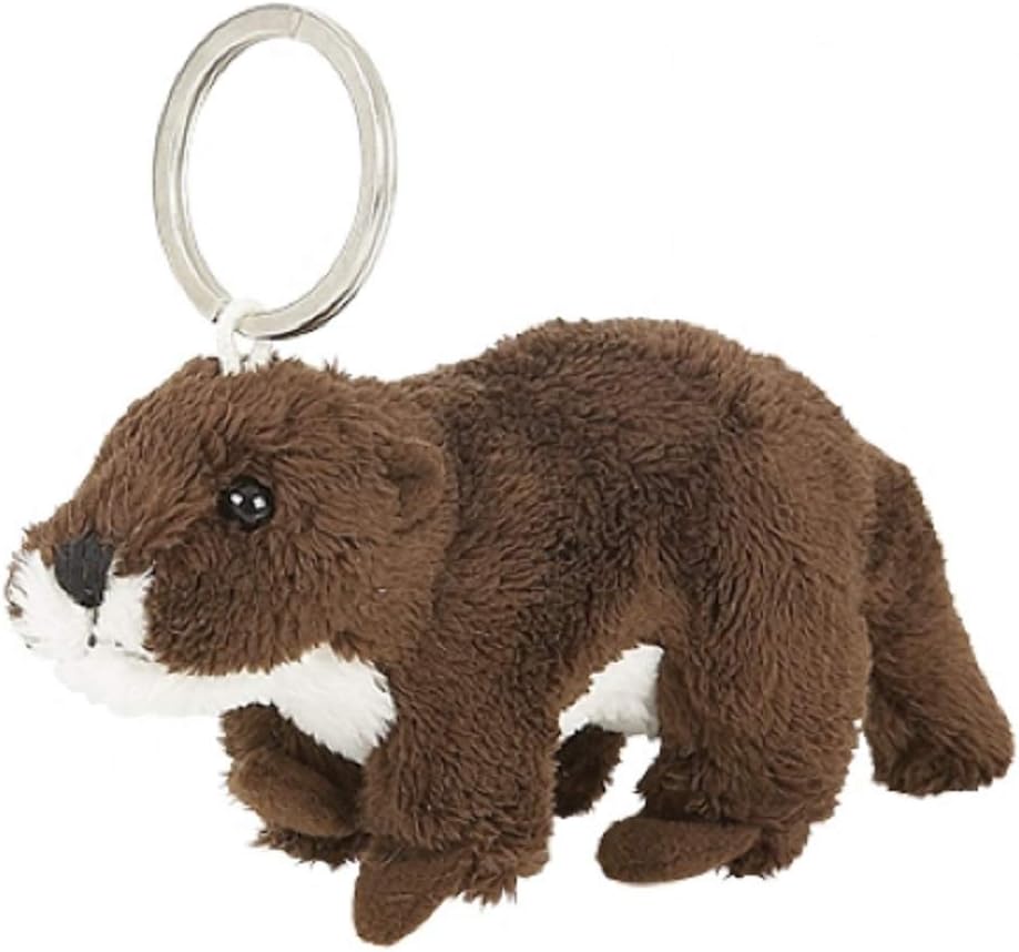 Ravensden Otter Keyring - 10cm, Brown