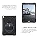 BRAECN Ripple Case for iPad (A16) 11th/10th Generation 11''/10.9'' 2025/2022,4 Layers Military-Grade Full Body Protection,Screen Protector,360 Rotating Handle,Kickstand,Shoulder Strap,Kids-Friendly