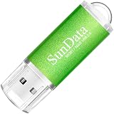 SunData 16GB USB Flash Drive 3 Pack USB 2.0 Memory Stick Blue Green Red view 2
