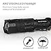 1000 Lumen Rechargeable Led Torch Flashlight with 5 Modes Water Resistant for Emergency Camping Hiking
