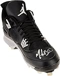 Mookie Betts Boston Red Sox Autographed Jordan Retro IV Black and Gray Game Model Cleat - Fanatics Authentic Certified