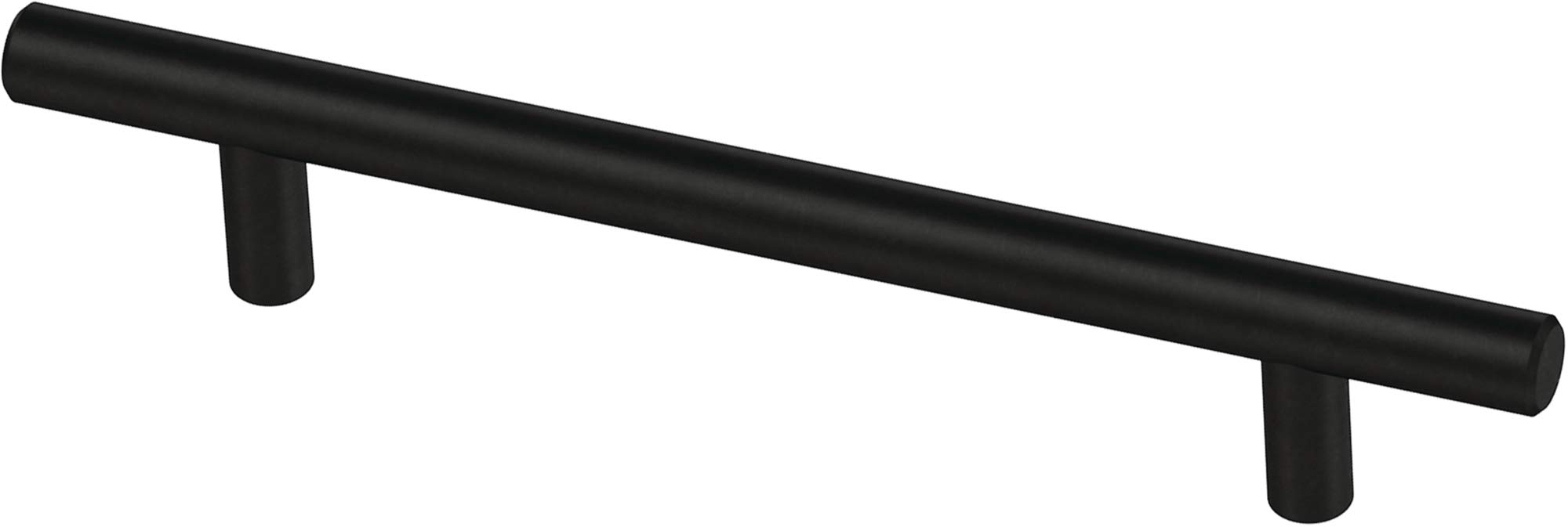 Franklin Brass Solid Bar (10-Pack) Cabinet Handles 5-1/16" Hole to Hole Matte Black Kitchen Cabinet Pulls Drawer Handles Cabinet Hardware Dresser Drawer Pulls P01026Z-FB-B