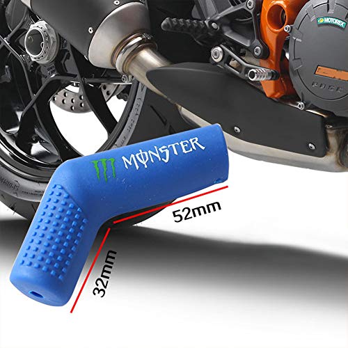 PinShang Motocycle Gear Shift Lever Cover Silicone Gear Shifter Sock Boot Shoe Protector Shift Cover for Motorcycle Dirt bike Random Color