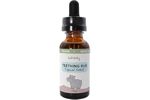Balm Baby Teething Oil Rub - Natural and Organic Baby Teething Relief Aid with Chamomile & Clove - Vegan, Non-GMO, Gentle, Sa