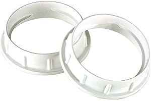Westinghouse Lighting FBA 7000100 Aluminum Shade Ring for Medium-Base Sockets , White