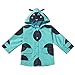 Arshiner Kids Printed Lightweight Single Jacket Waterproof Outwear Raincoat Hoodies
