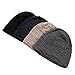 Spring Fever Men Women Adults Unisex All Season Slouchy Skull Cap Wrinkled Hat Lightweight Beanie Black
