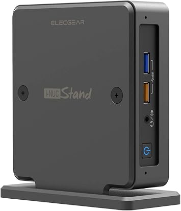 Amazon Com Elecgear Inuc K Vertical Stand For Intel Nuc Mini Pc Aluminum Cooling Holder Case Desktop Vesa Mount Space Saving Organizer Compatible With Thin Edition Of Intel Nuc 10 8 7 And 6 Mainstream