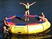 Island Hopper 13' Bounce N Splash Padded Water Bouncer