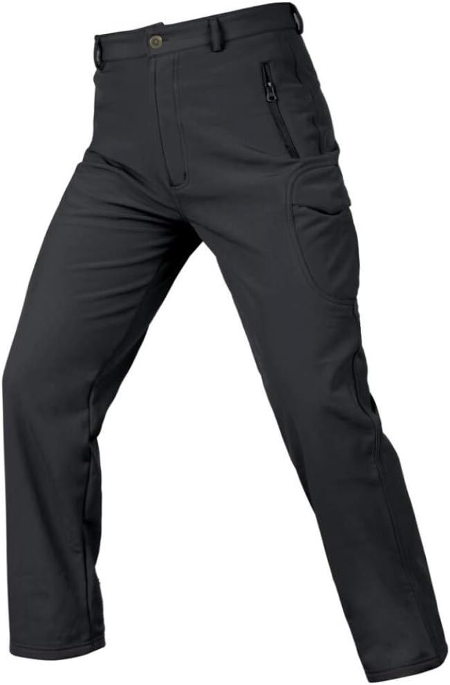 Fleece Shark Skin Soft Shell Tactical Pants Military Camouflage Pants Men Windproof Waterproof Warm Camo Army Pants