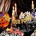 Gold Glitter Pick Your Poison Banner Potion Bar Banner, Pick Your Poison Sign Halloween Party Banner for Haunted Mansion Home Halloween Hocus Pocus Party Decorations