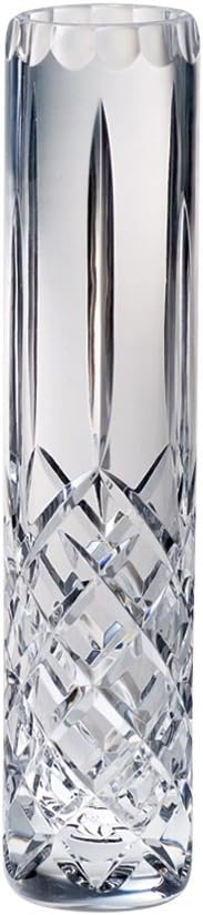 Barski - Hand Cut - Mouth Blown - Crystal - Bud Vase - 8" Height - Made in Europe