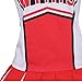 Colorful House Womens Cheerleader Costume Uniform Fancy Dress Red, US 14-16 (XL)