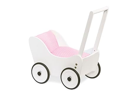 Pinolino 262603 Puppenwagen Maria, 49 x 34 x 52 cm, weiß