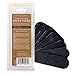 Cuccio Naturale 50-Count Black 80-Grit Pedicure File Refills – Coarse, Water-Resistant, Disposable Abrasive Sheets for Professional Foot Care – Fits Cuccio Stainless Steel Pedicure File