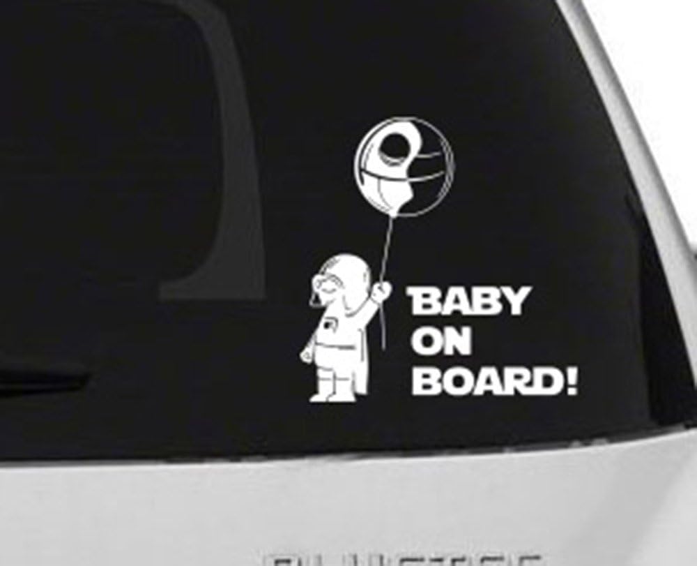 star wars baby on board decal