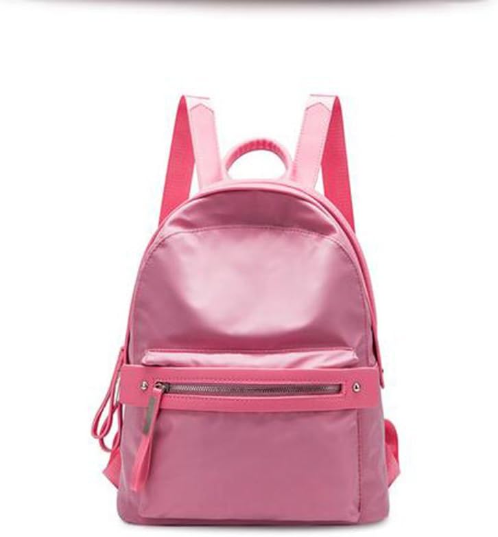 black and pink school bag