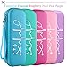 BOVKE Travel Carrying Case Compatible With 3M Littmann Classic III, Lightweight II S.E, MDF Acoustica Deluxe Stethoscope, Extra Room for Medical Scissors EMT Trauma Shears and LED Penlight, Pearl Pink