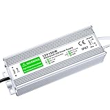LED Driver 150W Durable Waterproof IP67 12V DC Transformer Compatible LED Lighting Module Low Voltage Power Supply Output Accessories