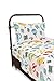 Where The Polka Dots Roam Full Size Bed Sheets Explorer Hot Air Balloon Print 4 Piece Set │ Unisex, Flexible Microfiber, Durable, Wrinkle-Resistant Bedding │ Boys, Girls, Baby, Kids, Toddler, Teen