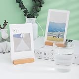 Greyoe Wooden Place Card Holders Set of 10 Table Number Cards Organizer view 6