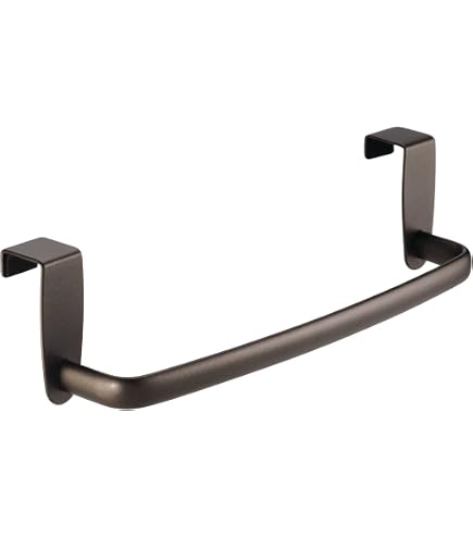IDesign Twigz Over The Cabinet Towel Holder – Bronze, Steel, No Tools Needed, 5.6” X 2.4” X 9.7” - View #5