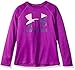 Under Armor Girls' Big Logo Slash Long Sleeve
