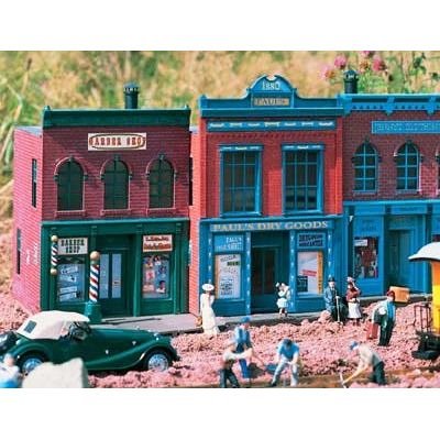 PIKO G SCALE MODEL TRAIN BUILDINGS - DAVID'S BARBER SHOP - 62219