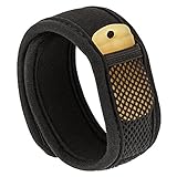 Bramble Premium Mosquito Insect and pest Repellent Bracelet with 2 Refills, Wrist or Ankle band. Free of Deet Spray - Black