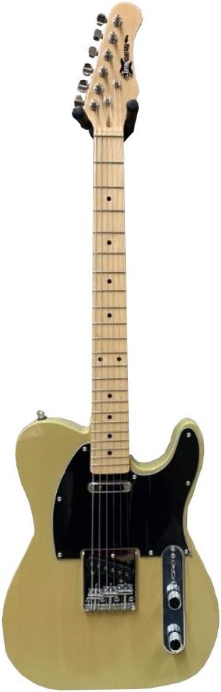 Effin Guitars Smelly/YW-M T-Style Tele Yellow Maple Board Deluxe Electric Guitar