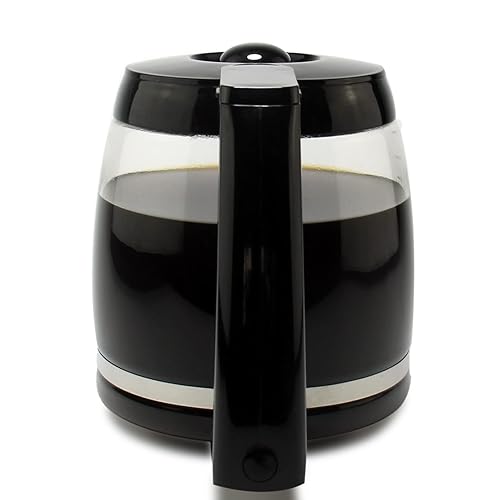 12-Cup Replacement Glass Carafe for Cuisinart Coffee Maker Models