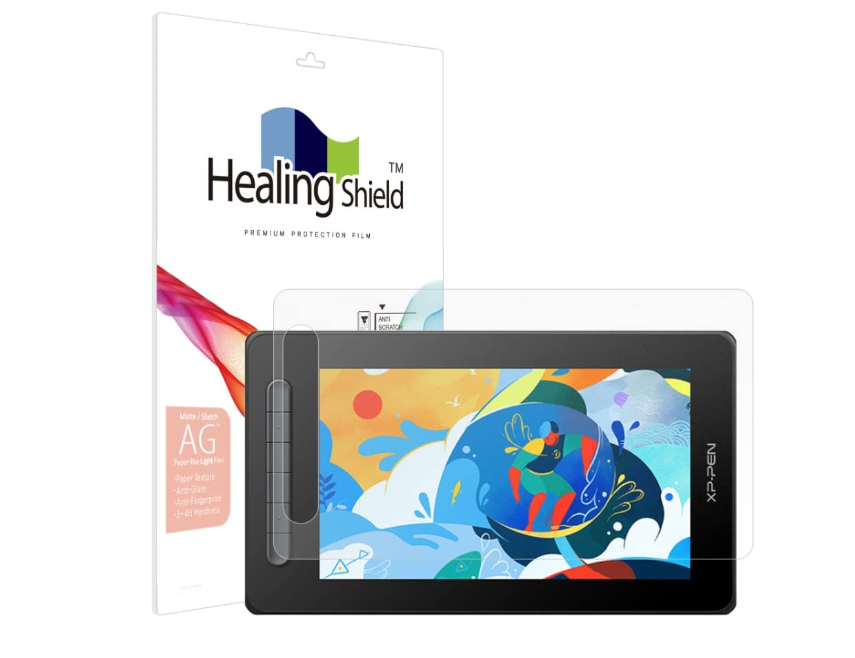Healing Shield Screen Protector for XP Pen Artist 10 2nd Light Anti Glare Paper Texture Feeling Matte Film Light XP-Pen Artist10-2nd