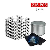 DOTSOG 216 Pieces 5mm Sculpture Building Blocks Toys for Intelligence DIY Educational Toys& Stress Relief for Adults