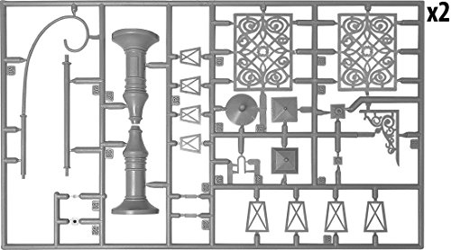 image for MINIART 35585 SCALE PLASTIC MODEL KIT ACCESSORIES FOR BUILDINGS : DOOR