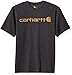 Carhartt Men's Loose Fit Heavyweight Short-Sleeve Logo Graphic T-Shirt,Carbon HeatherMedium