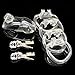 YiFeng Biosourced Resin Male Chastity Cage Device Belt Restraint Men Bondage Fetish ZCS142 (Long, Clear)