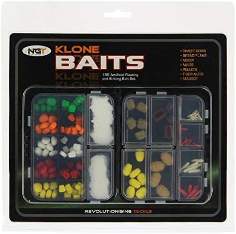 NGT Klone Baits Set (155 Piece) - Green, One Size