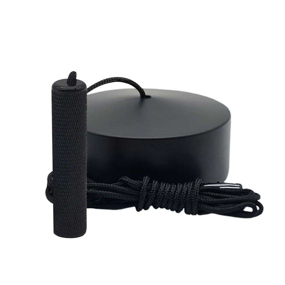 SAMOTECH Essentials 2WAY 6A Bathroom Light Pull Cord Ceiling Switch (Matt Black)