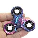 LOVELYIVA NEW Tri-Spinner Fidget Hand Spinner Camouflage Multi-Color EDC Focus Toys